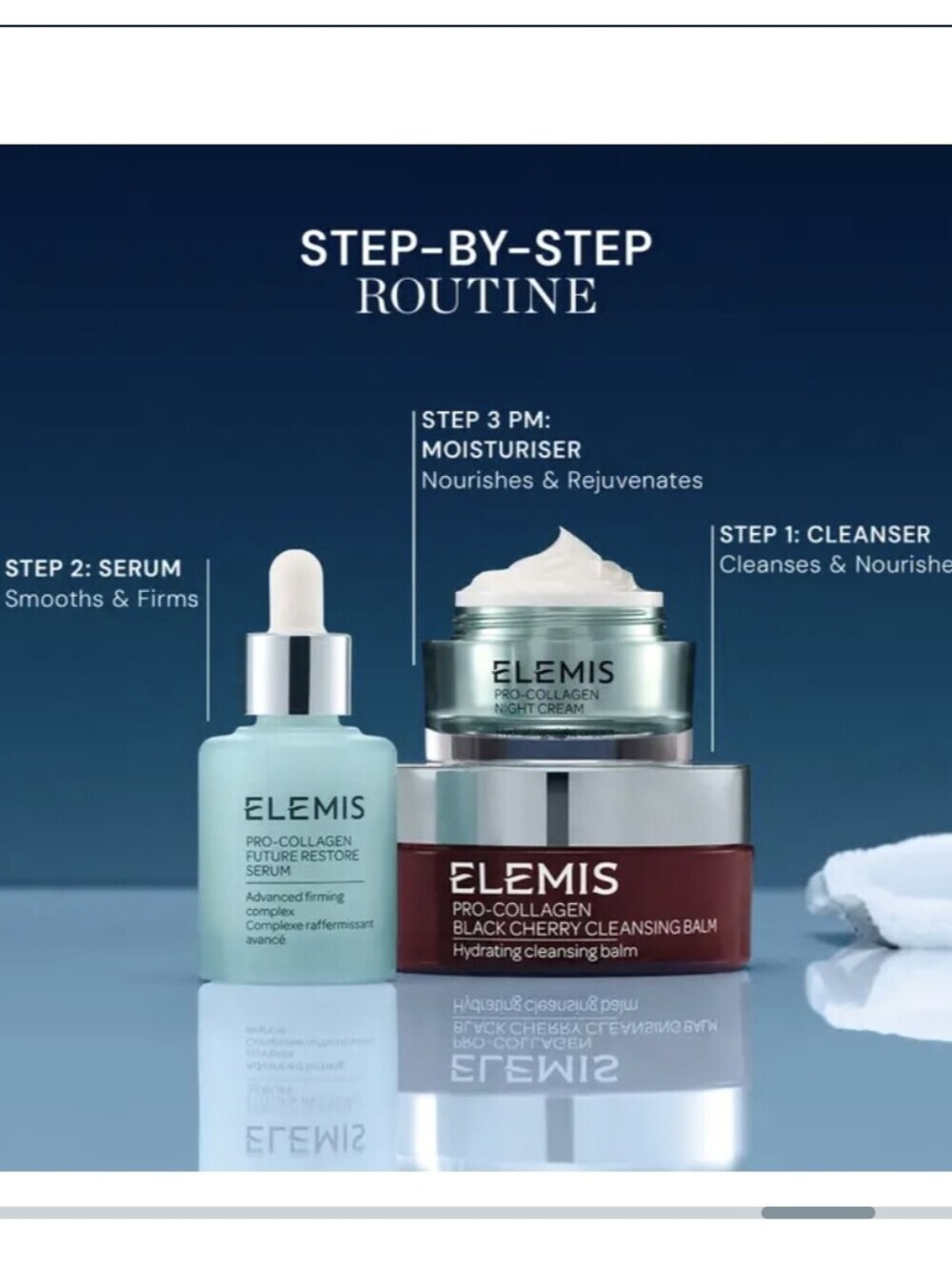 ELEMIS Pro-Collagen Black Cherry Cleansing Balm, 20g (Travel Size), NWOB - Picture 8 of 10